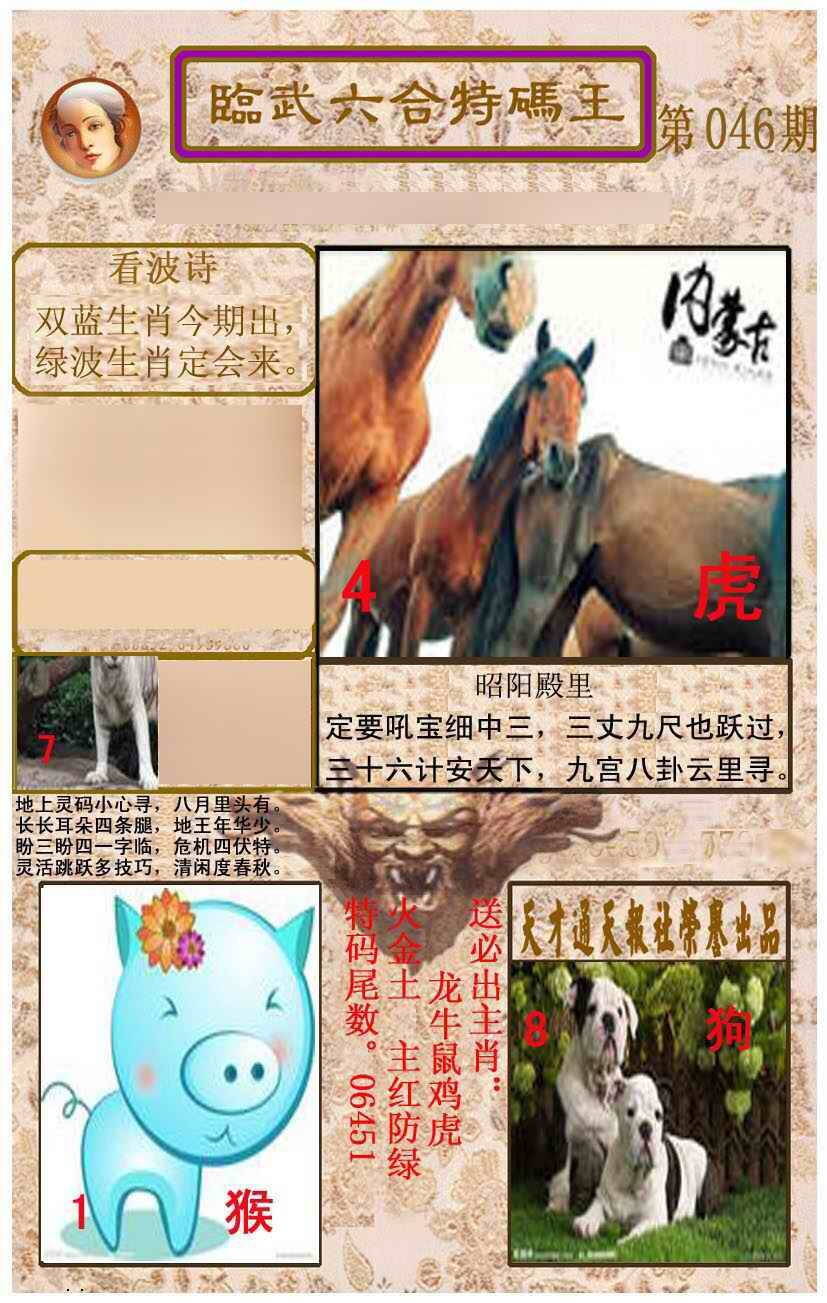 港彩图库 2026 临武六合特码王