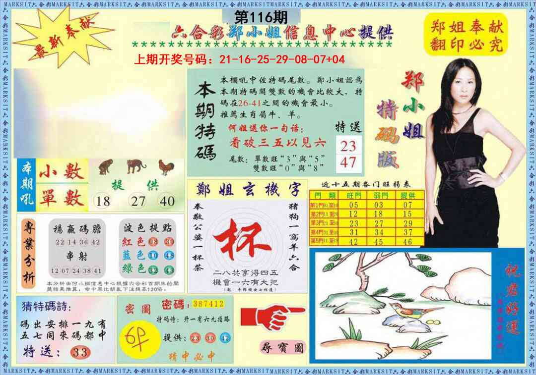 澳彩图库 2026 郑小姐特码报A